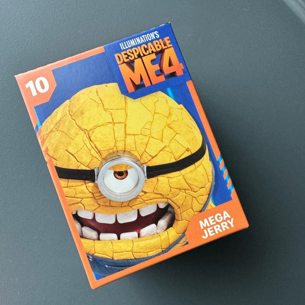 McDonald’s Happy Meal toy: Illuminations Despicable Me 4 “Mega Jerry” #10